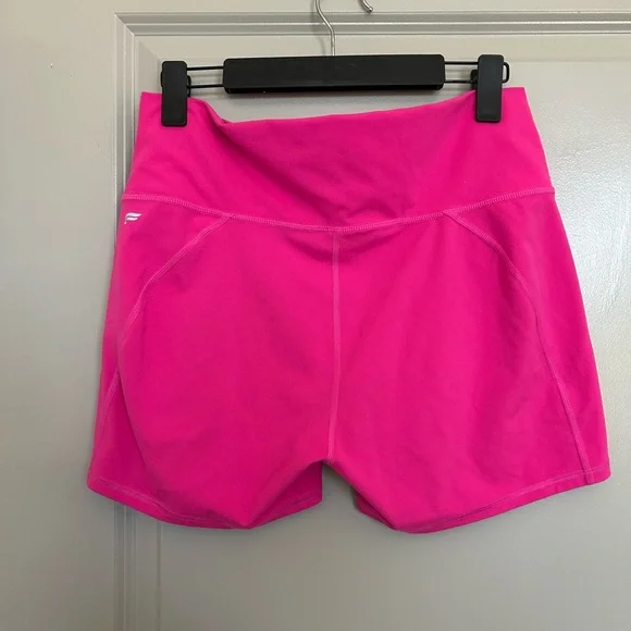 Fabletics Hot Pink Athletic Shorts - Picture 2 of 4